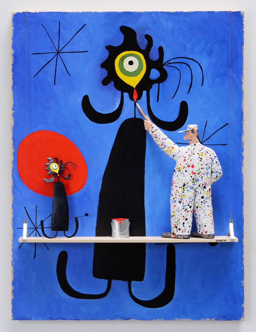 Woman In Front of The Sun, Joan Miro (1950) by Stephen Hansen
