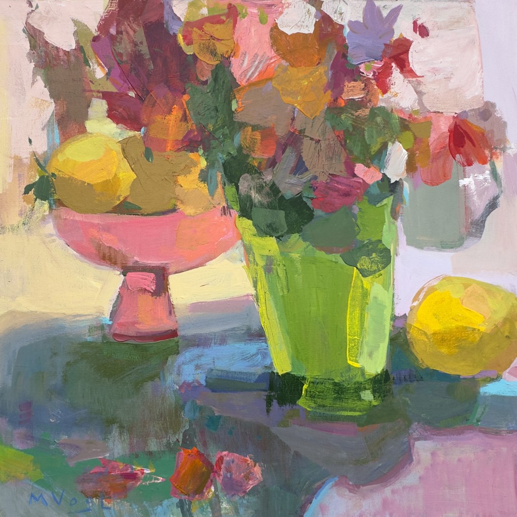 Green Vase by Marissa Vogl