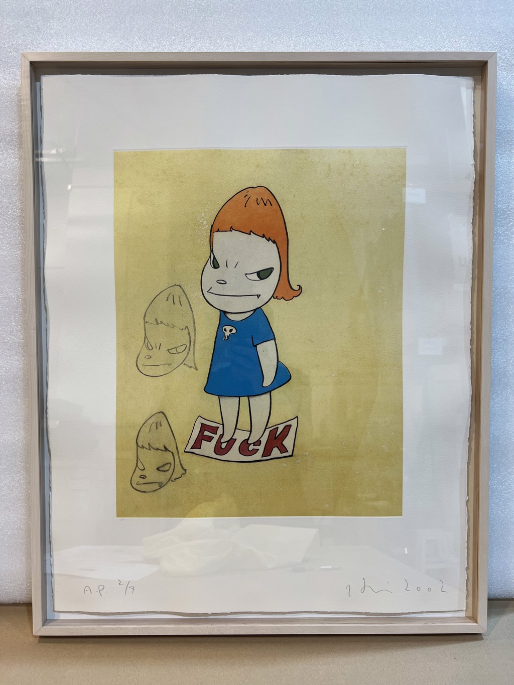 On the F-Word by Yoshitomo Nara | Manabia Fine Arts