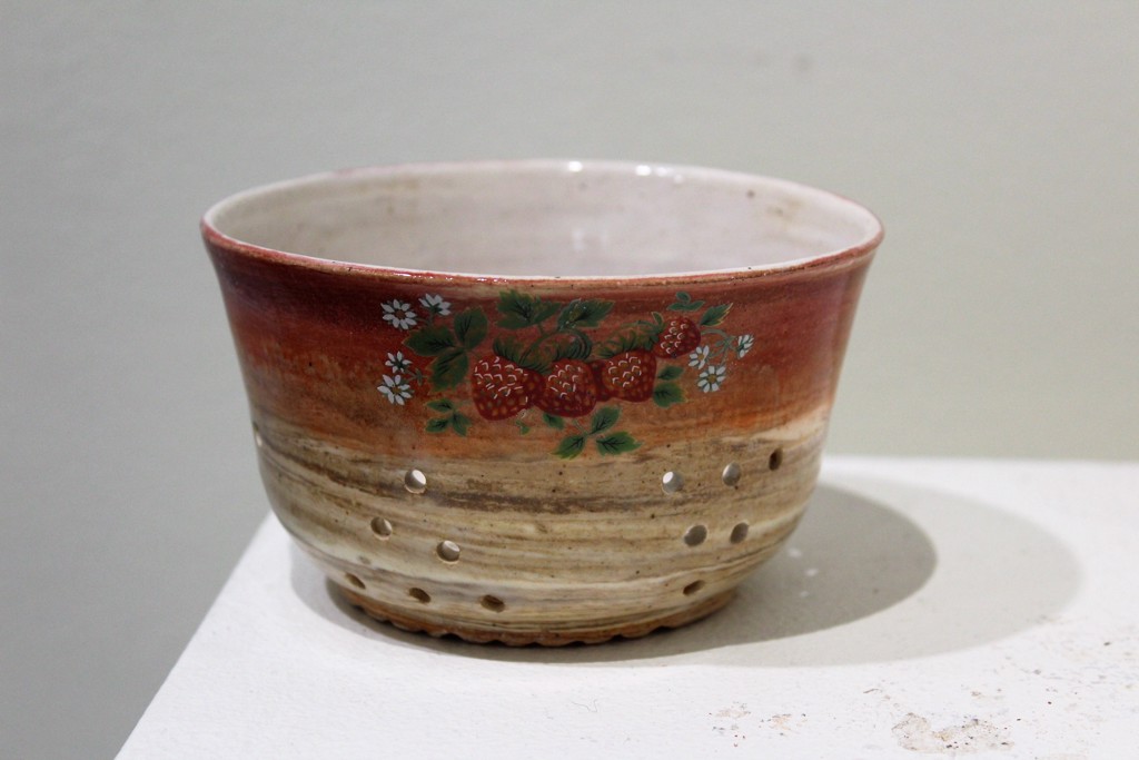Berry Bowl with Strawberries by Kristen Kinnaley