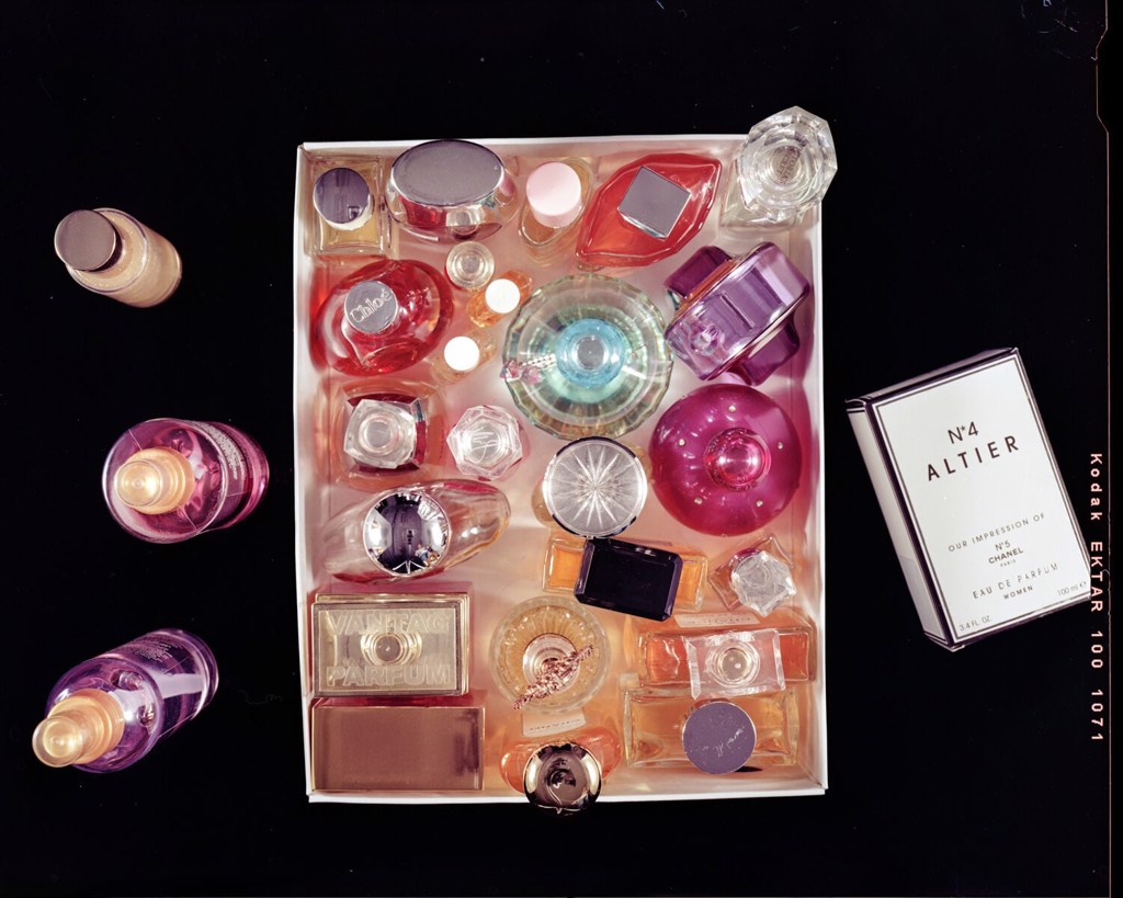 Twenty-Eight Perfume Bottles, Stored by RemiJin Camping