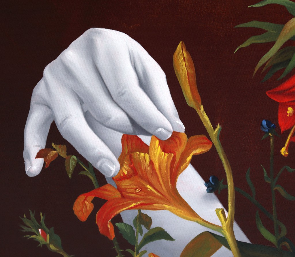 Flower Still Life With Bird's Nest) by Shawn Huckins | K