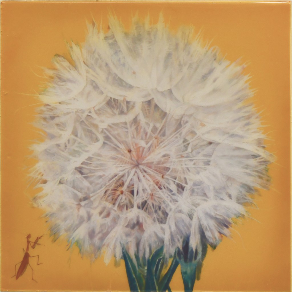 Dandelion (Ochre) by Hung Liu | Gail Severn Gallery