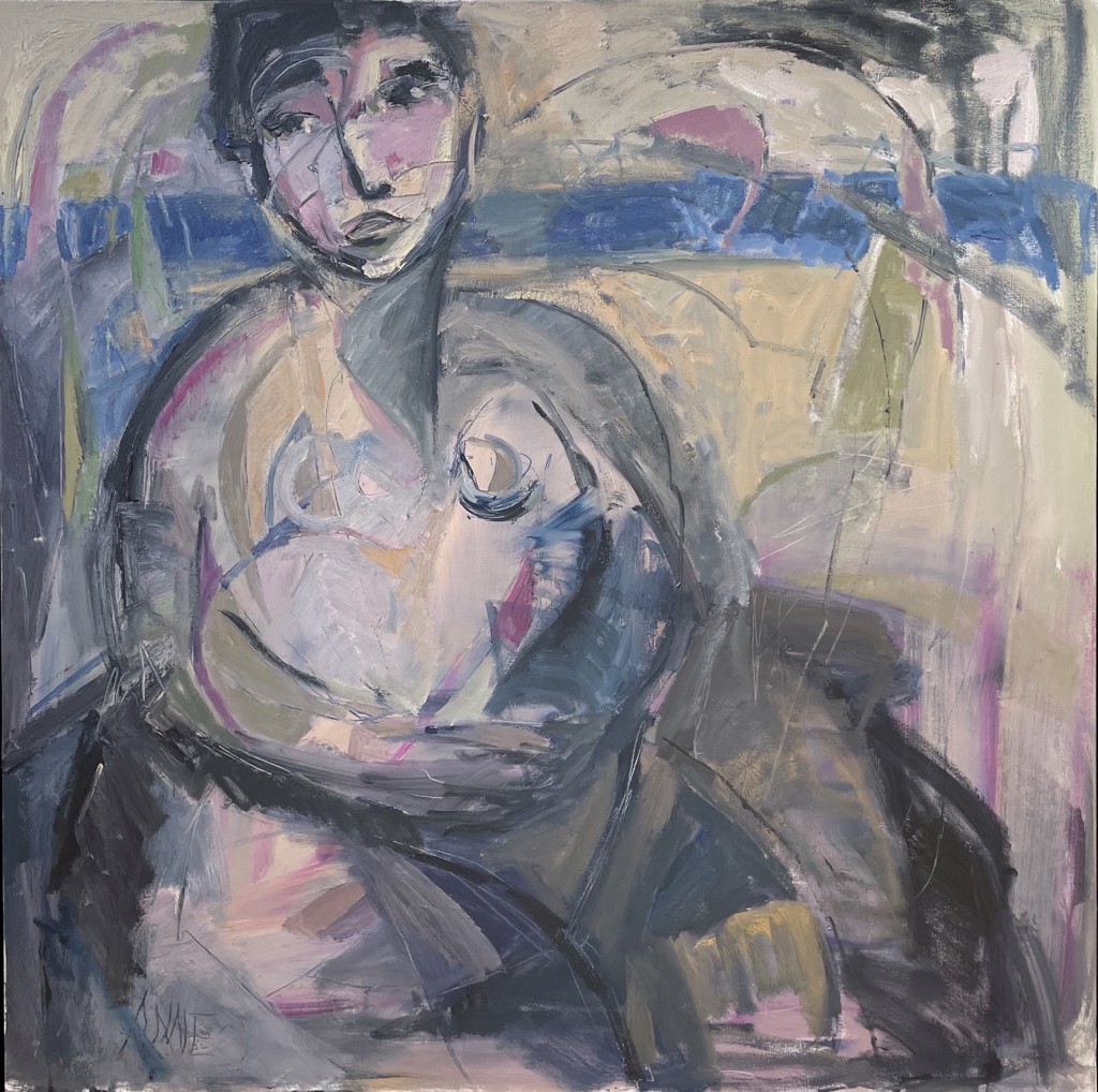 Figure and Island IV by Anne Darby Parker