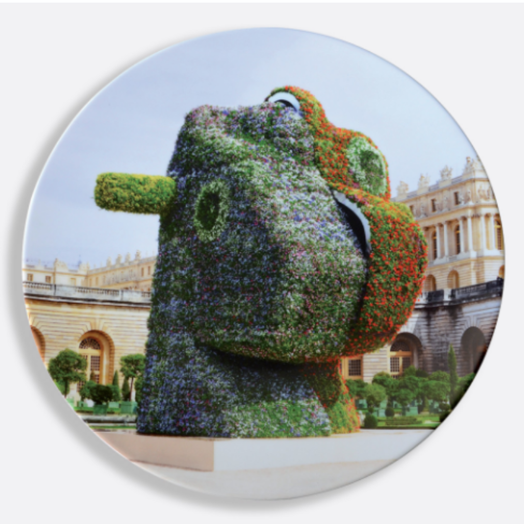 Split-Rocker - Coupe service plate by Jeff Koons x Bernardaud