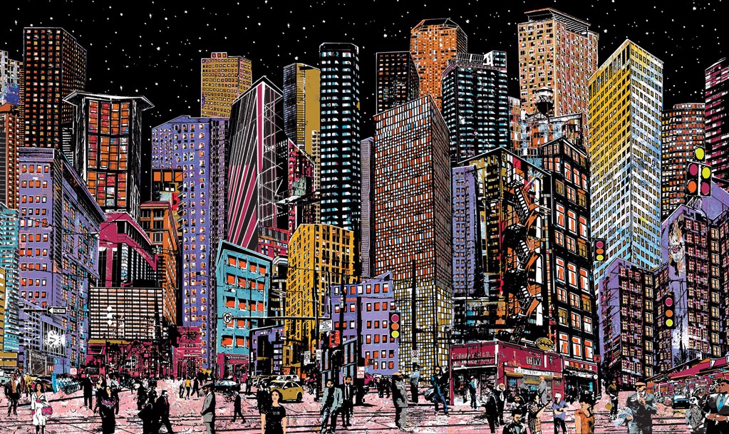 New Big City by Daryl Thetford | Chauvet Arts