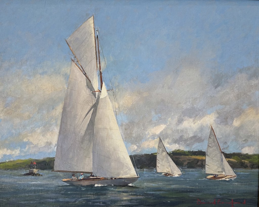 A Good Breeze on Mt. Hope Bay by David Bareford