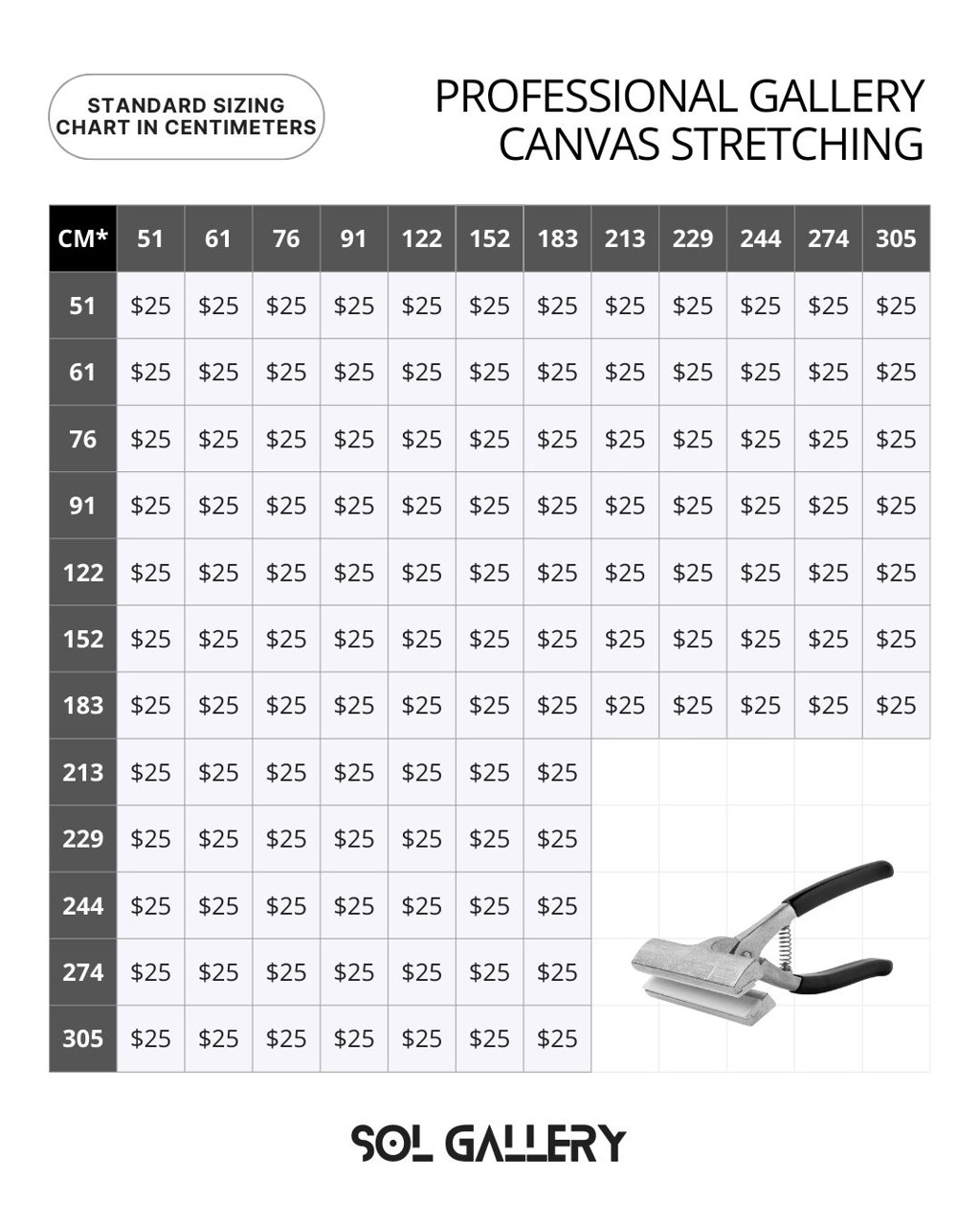 Professional Canvas Stretching by Sol Gallery | Sol Gallery