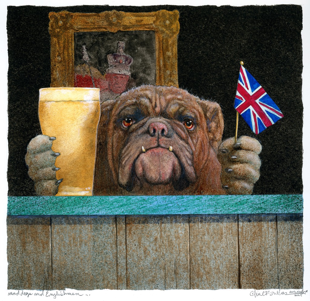 mad dogs and Englishmen... by Will Bullas