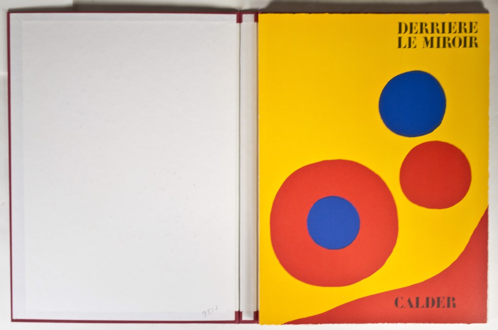 Derriere Le Miroir, signed by Alexander Calder | David Barnett Gallery