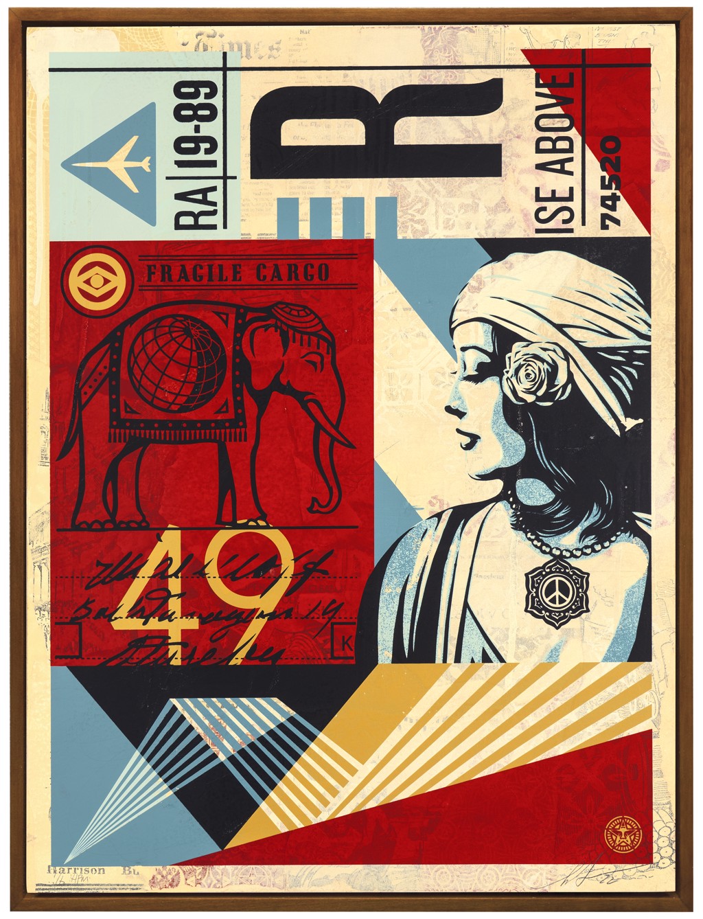 OBEY Fragile Cargo by Shepard Fairey / Limited editions