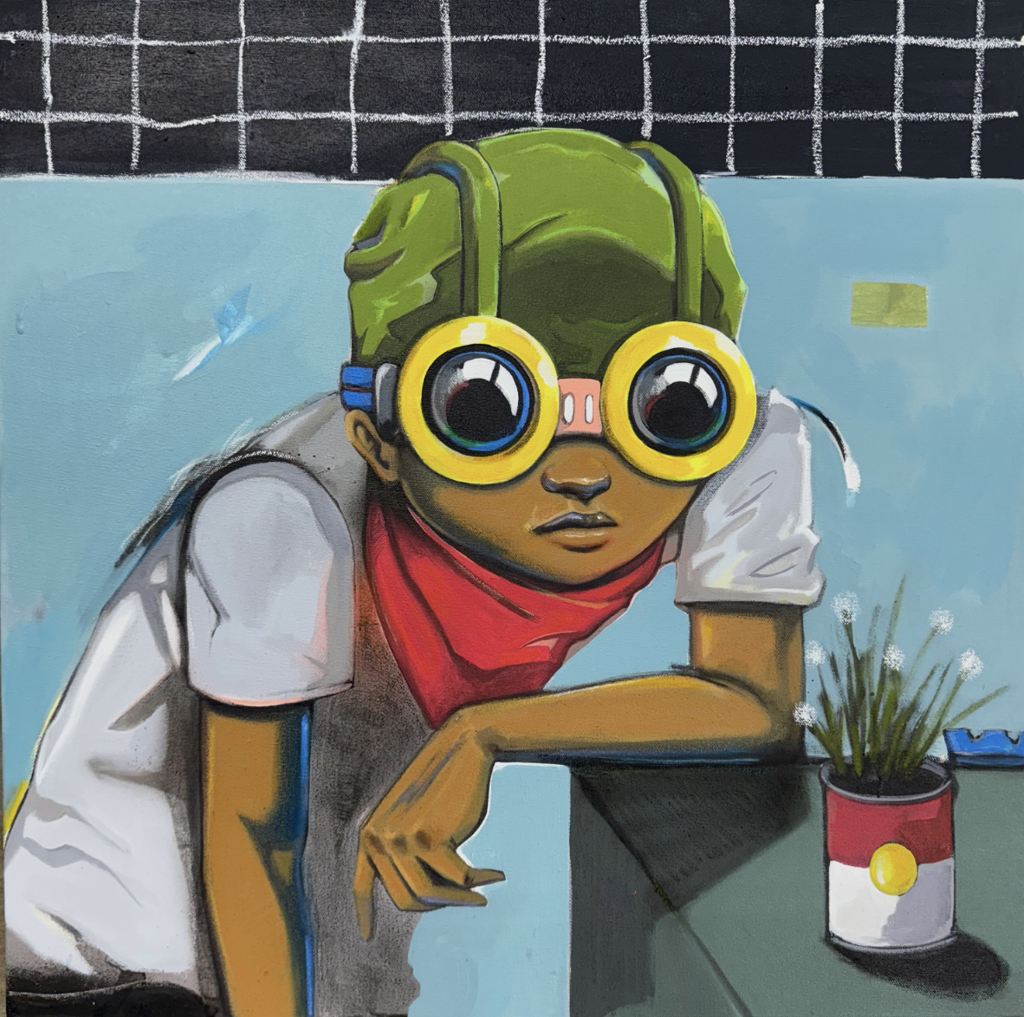 Dandelions by Hebru Brantley | GGA GALLERY