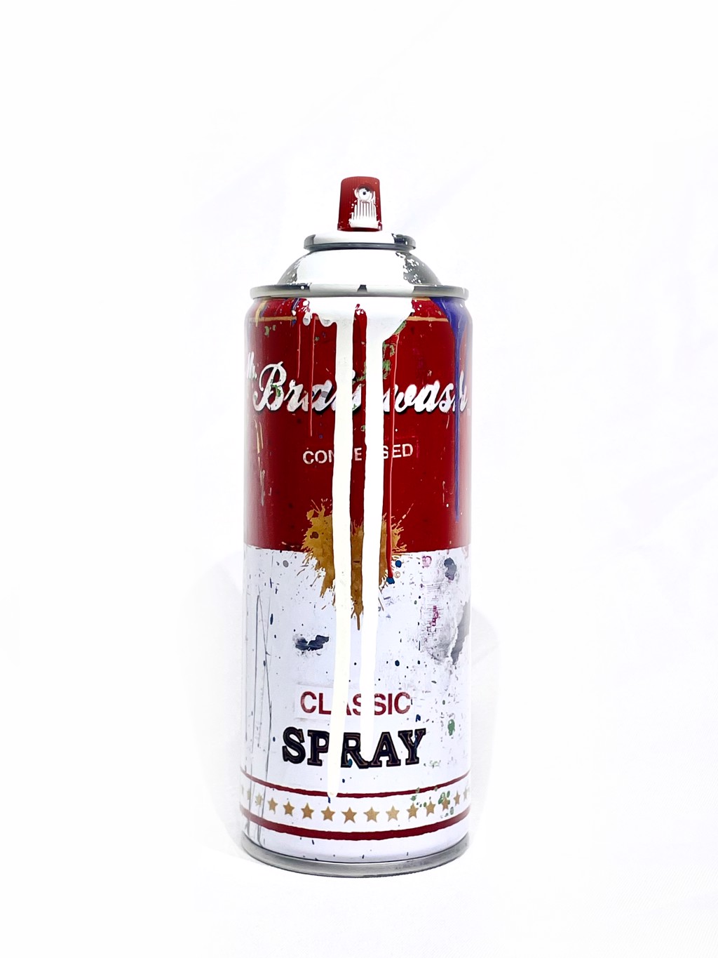 Mr.Brainwash Spray Can ed.700 エディション サイン Splash Spraycan – MR BRAINWASH