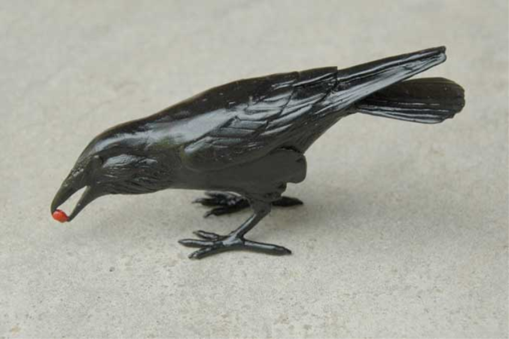 Small Raven VI - Red Seed by Jim Eppler