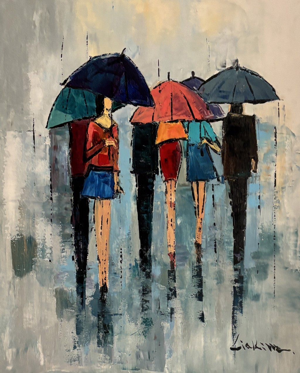 SOMEONE'S GETTING WET by LIA KIM