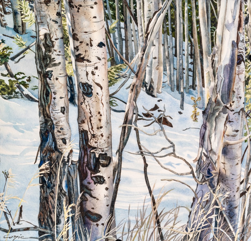 Angel Fire Study by Christine Cozic