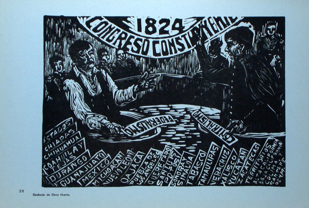 La Constitución de 1824 by Elena Huerta