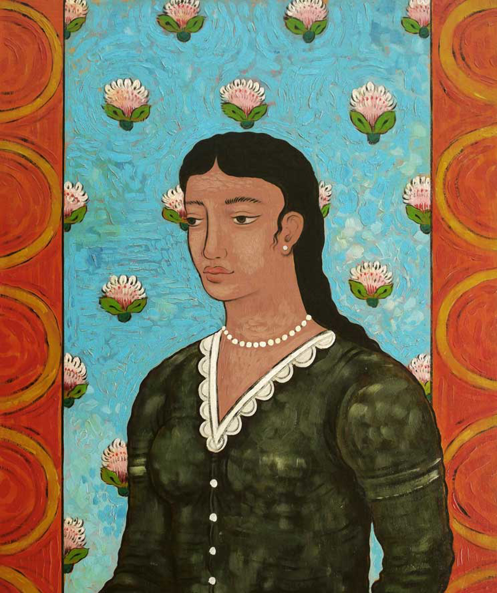 Woman in Black Dress by Mark Briscoe
