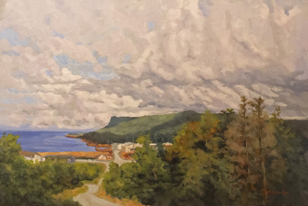 View up Trinity Bay by MICHAEL KILBURN