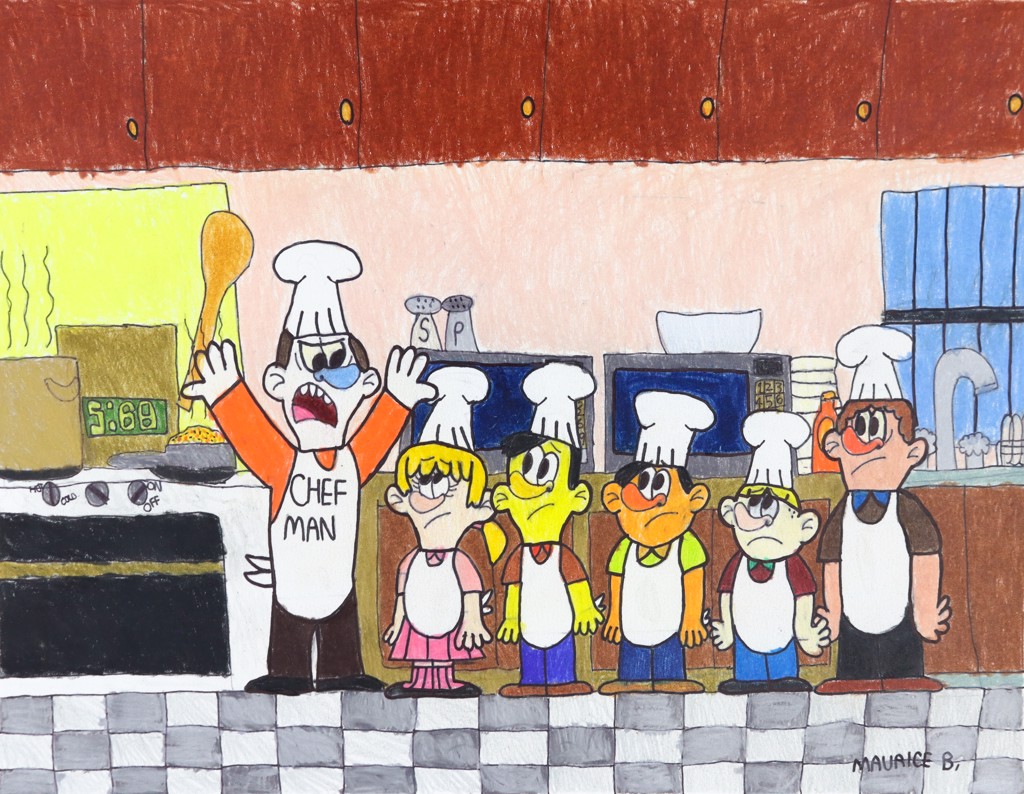 The Angry Chef by Maurice Barnes | Art Enables