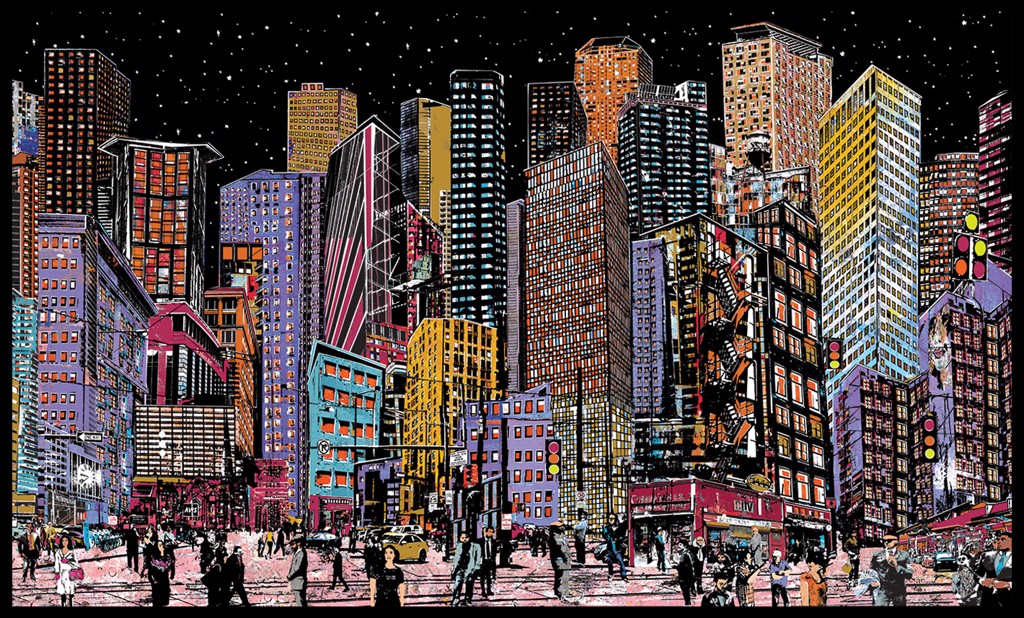 New Big City by Daryl Thetford | Chauvet Arts