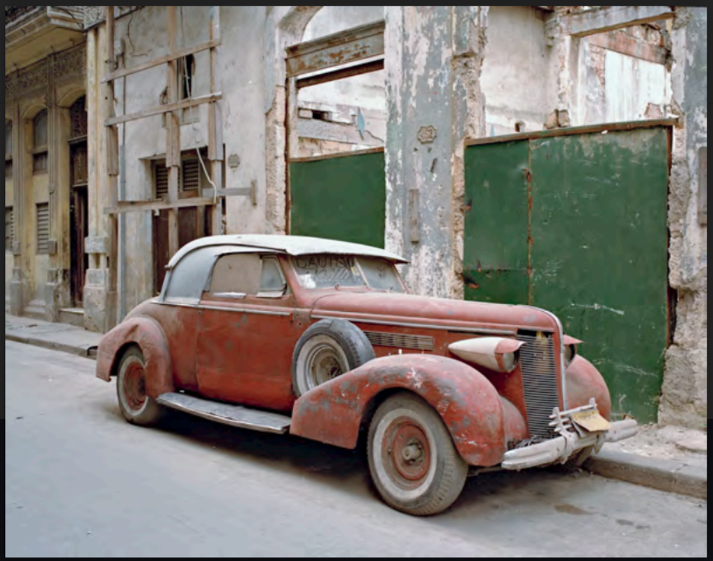 Robert Polidori ハバナ Vintage Red Car, Havana by Robert Polidori | Gail Severn Gallery