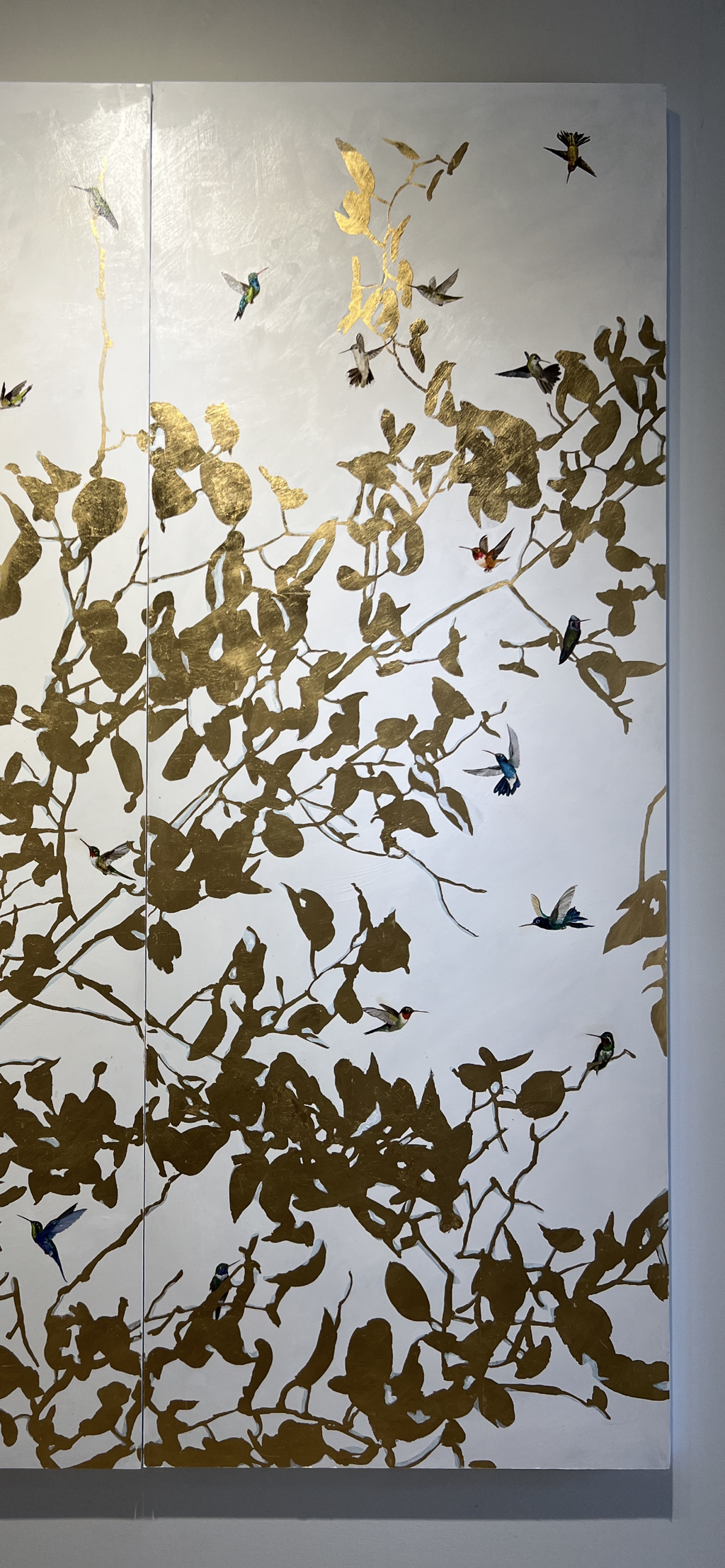 Serenade in Stillness II (right) by Gwen Wong