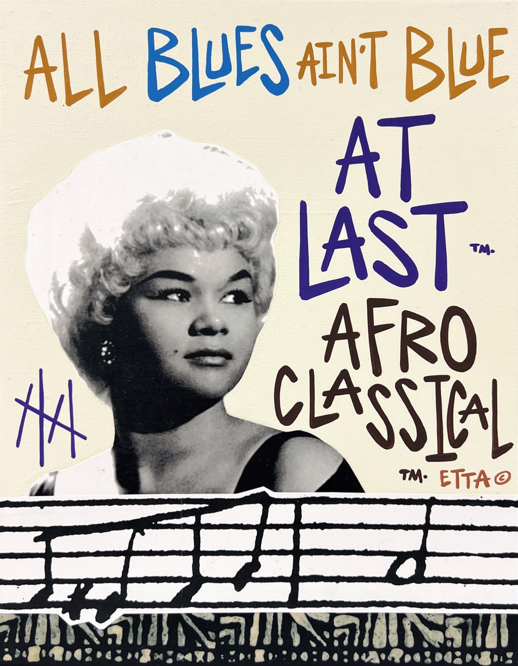 Etta - All Blues Ain't Blue by Milton Bowens