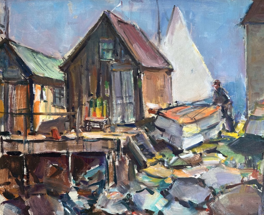 Low Tide by Carl Peters (1897-1980)