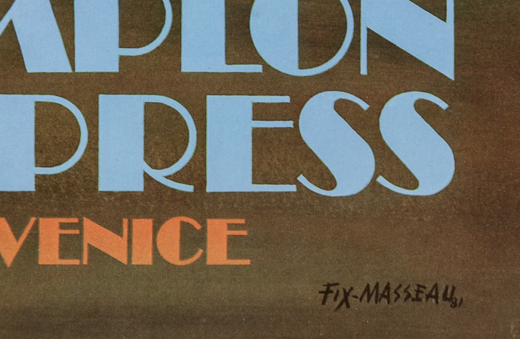 Orient Express by Pierre Fix-Masseau | David Barnett Gallery