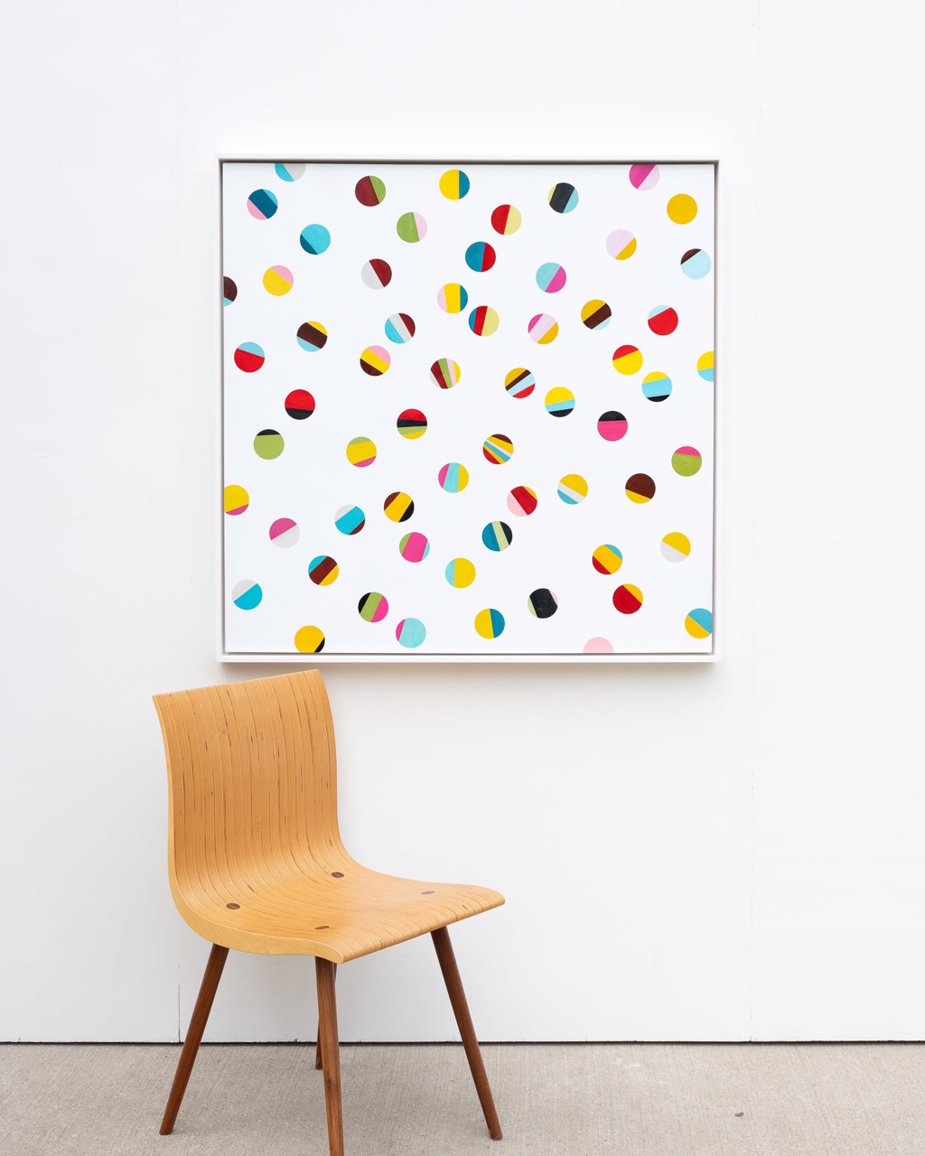 Stripey Dots Random No. 2 by Hana Moore Stripey Dots Random No. 2 by Hana Moore