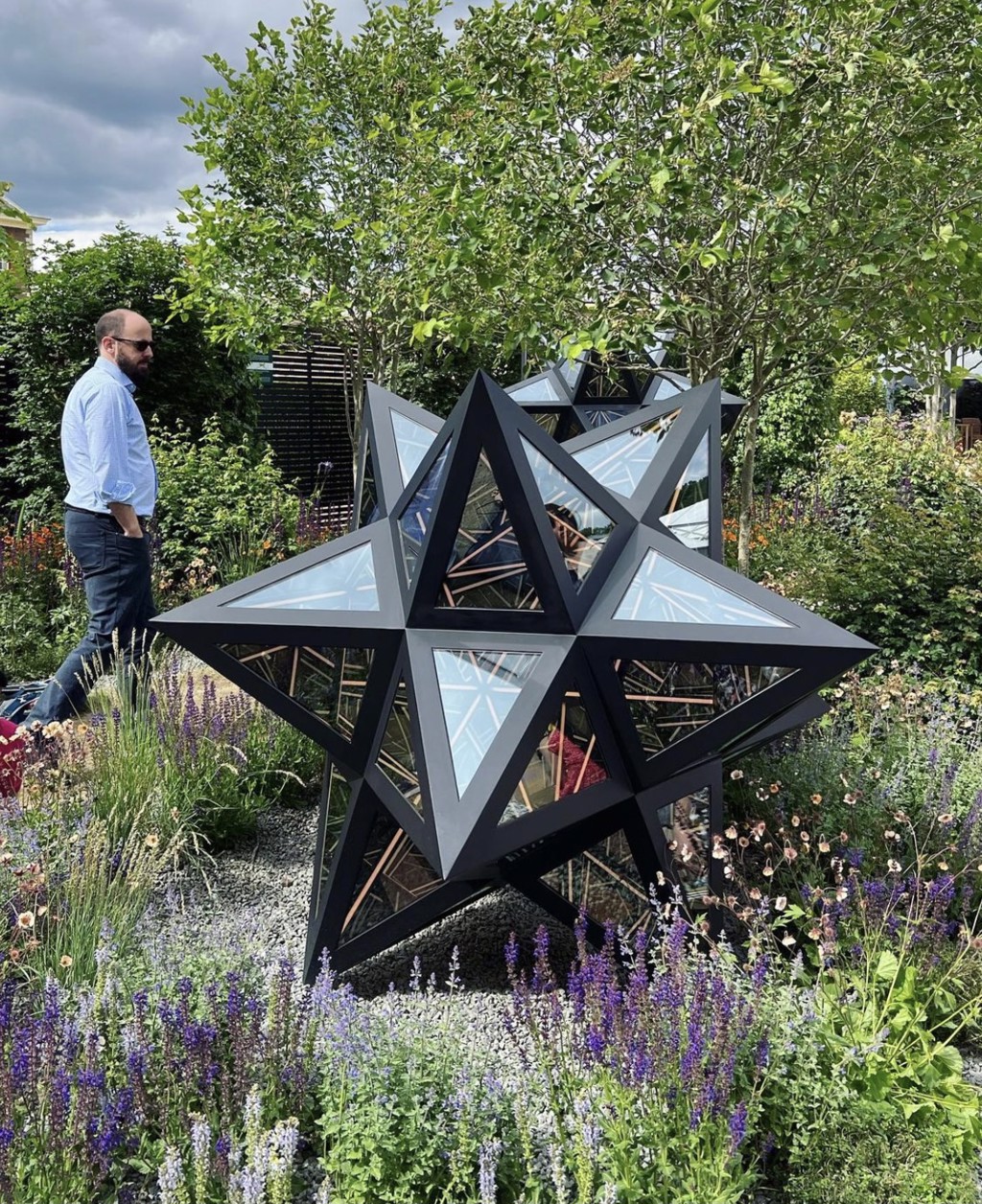 Great Stellated Dodecahedron by Anthony James Great Stellated Dodecahedron by Anthony James
