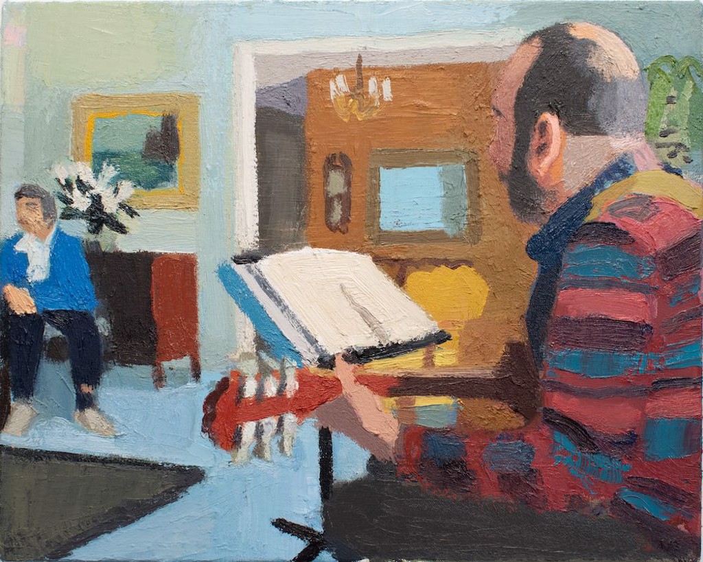 The Guitar and Ruth by Benjamin Frederick