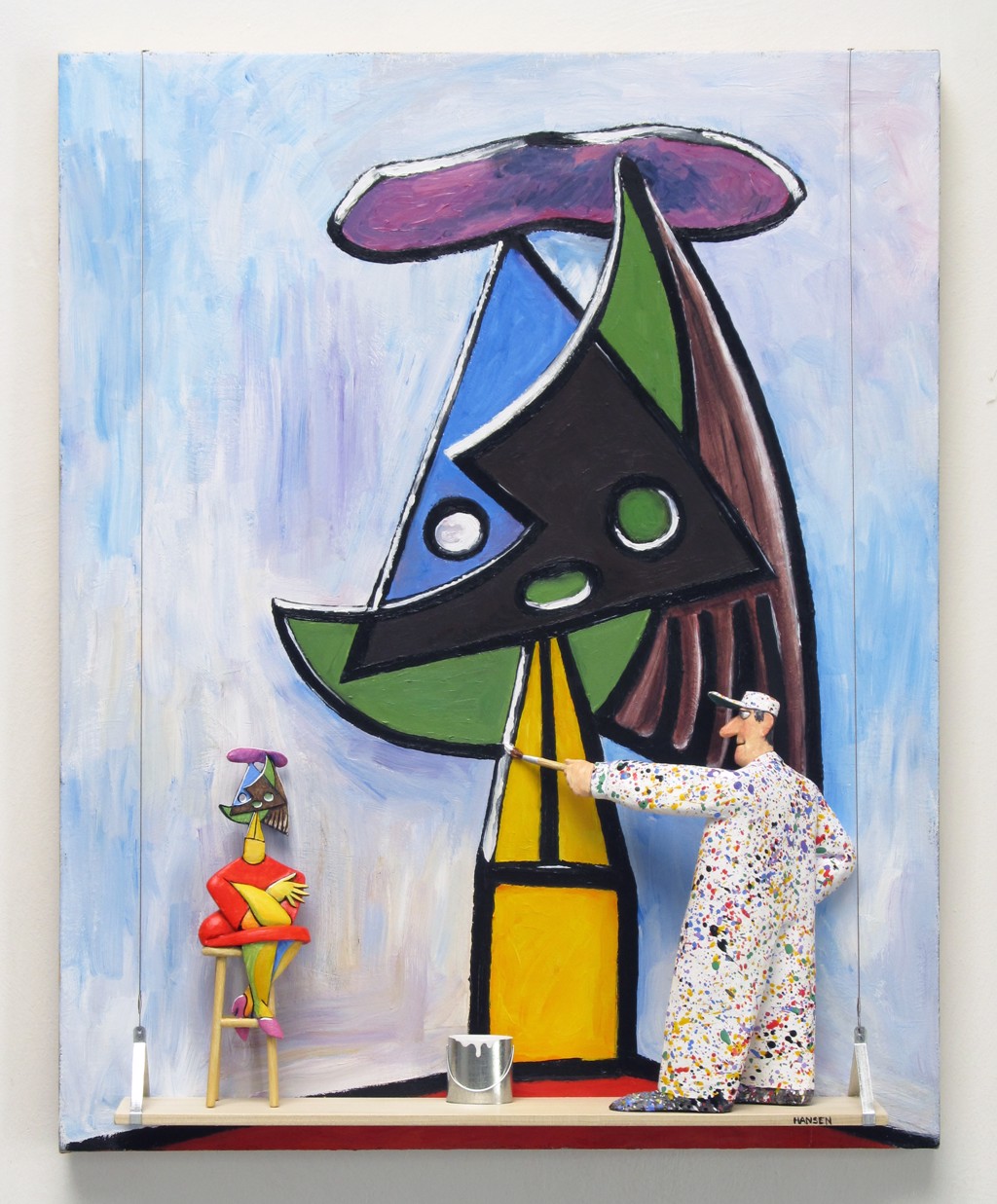 Head of a Woman (Olga Khokhlova) [Picasso] by Stephen Hansen