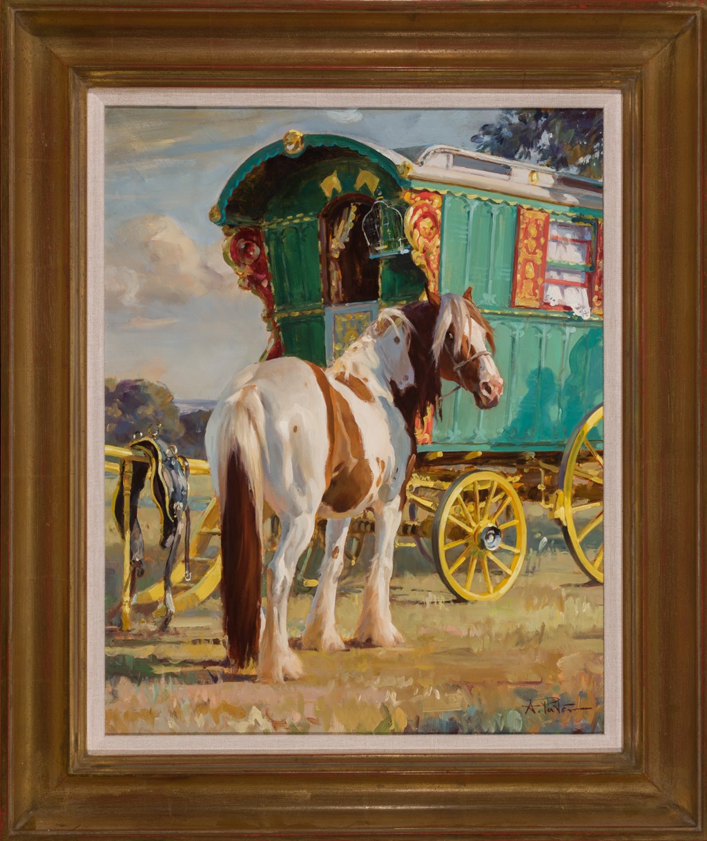 Caravan to Appleby Fair by Andre Pater | Cross Gate Gallery