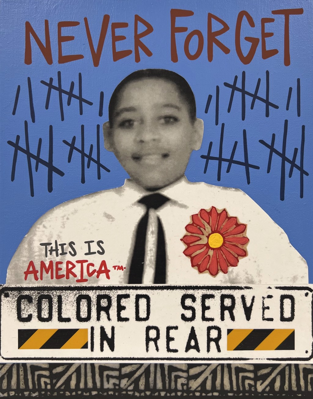 Emmett Till "Never Forget This America" by Milton Bowens
