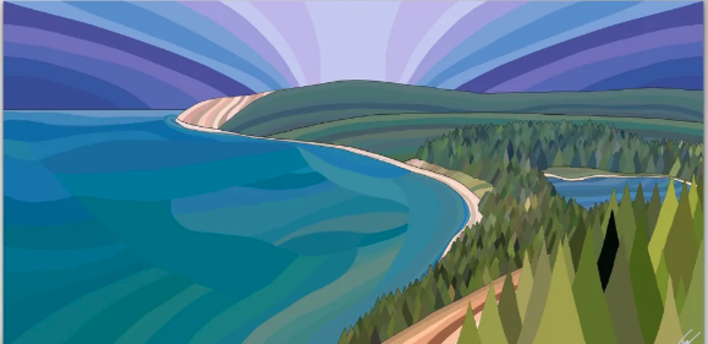 SLEEPING BEAR DUNE by Topher Straus