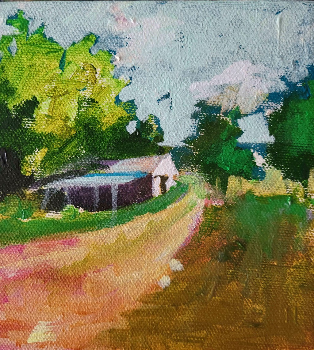 Past The Farm by Catherine C. Martin