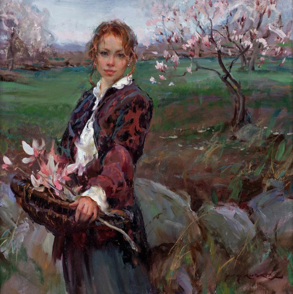 ダン.ゲァハルツ First Blush of Spring by Daniel F. Gerhartz | InSight Gallery
