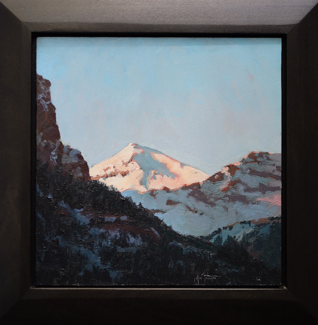 SUNRISE ON HYALITE PEAK by Nic Fischer