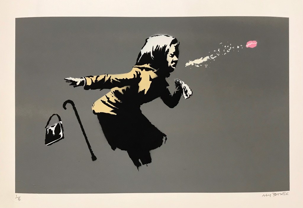 Achoo - Grey (1/5) by Not Banksy | Vail International Gallery