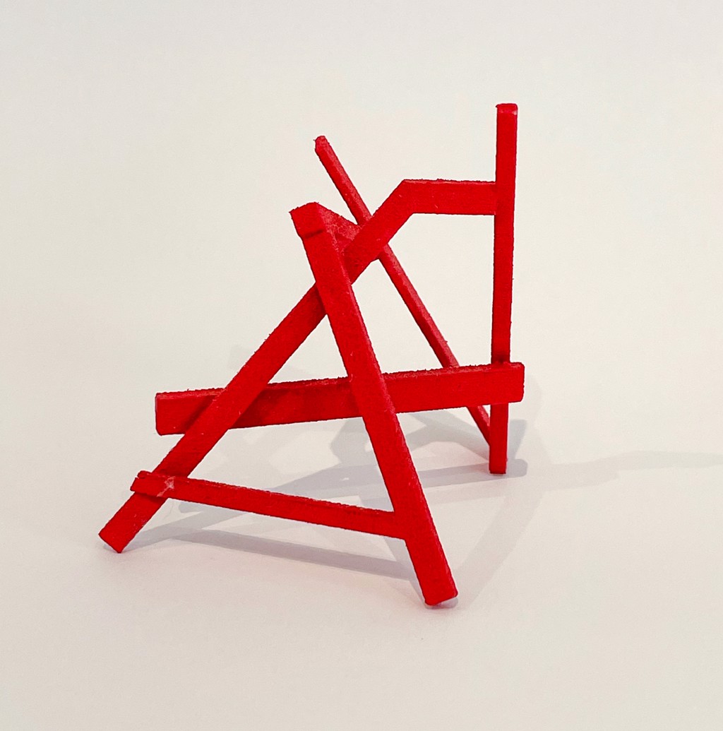 Red Lock 3D by Willard Boepple Red Lock 3D by Willard Boepple