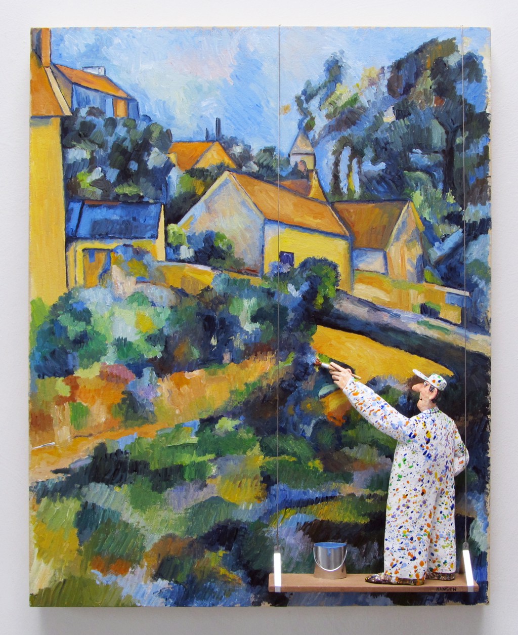 Turning Road at Montgeroult, 1898 Paul Cezanne by Stephen Hansen