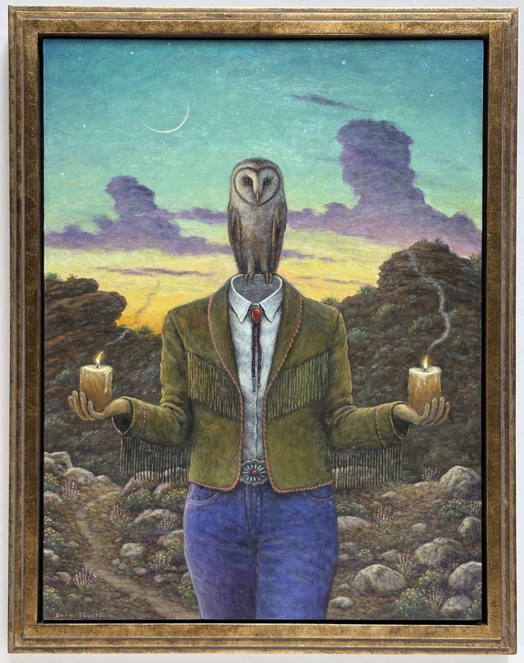 The Night Guide by Doug Shelton | Olson-Larsen Galleries