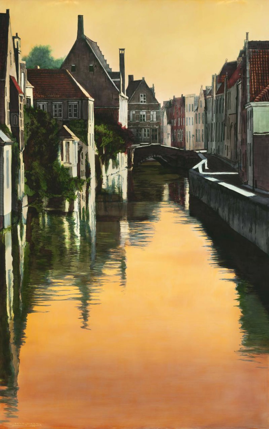 Crosslight in Amber and Gold by Patrick Shiels