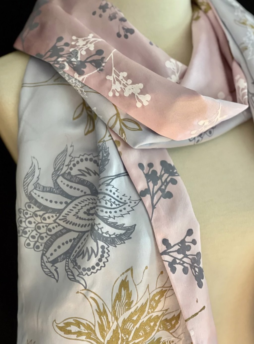 Silk Scarves by Paige Hathaway Thorn