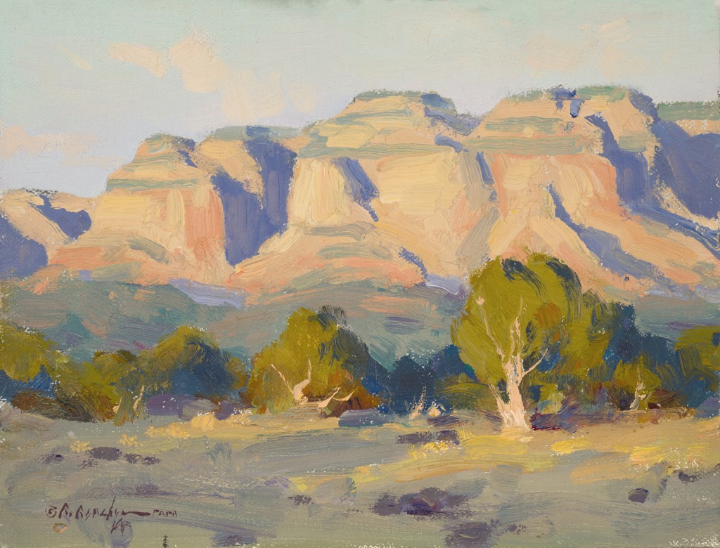 Cliffs on Elkheart Mountain by Ron Rencher