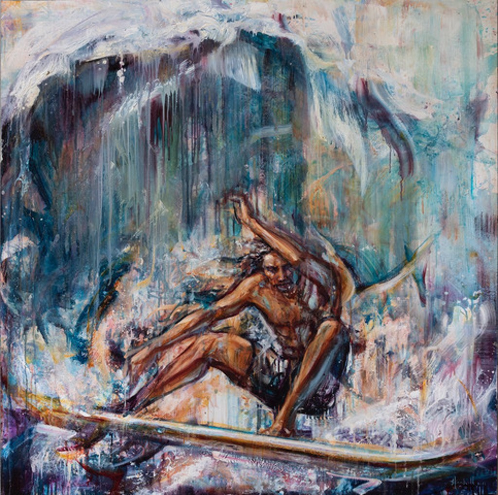 Quantum Surfer by Stuart Yankell