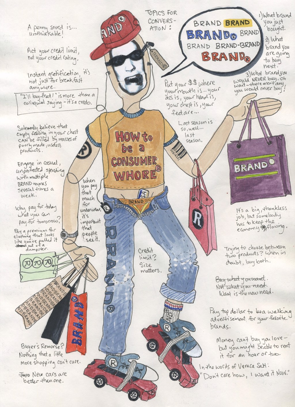 How to be a Consumer Whore by Jody MacDonald