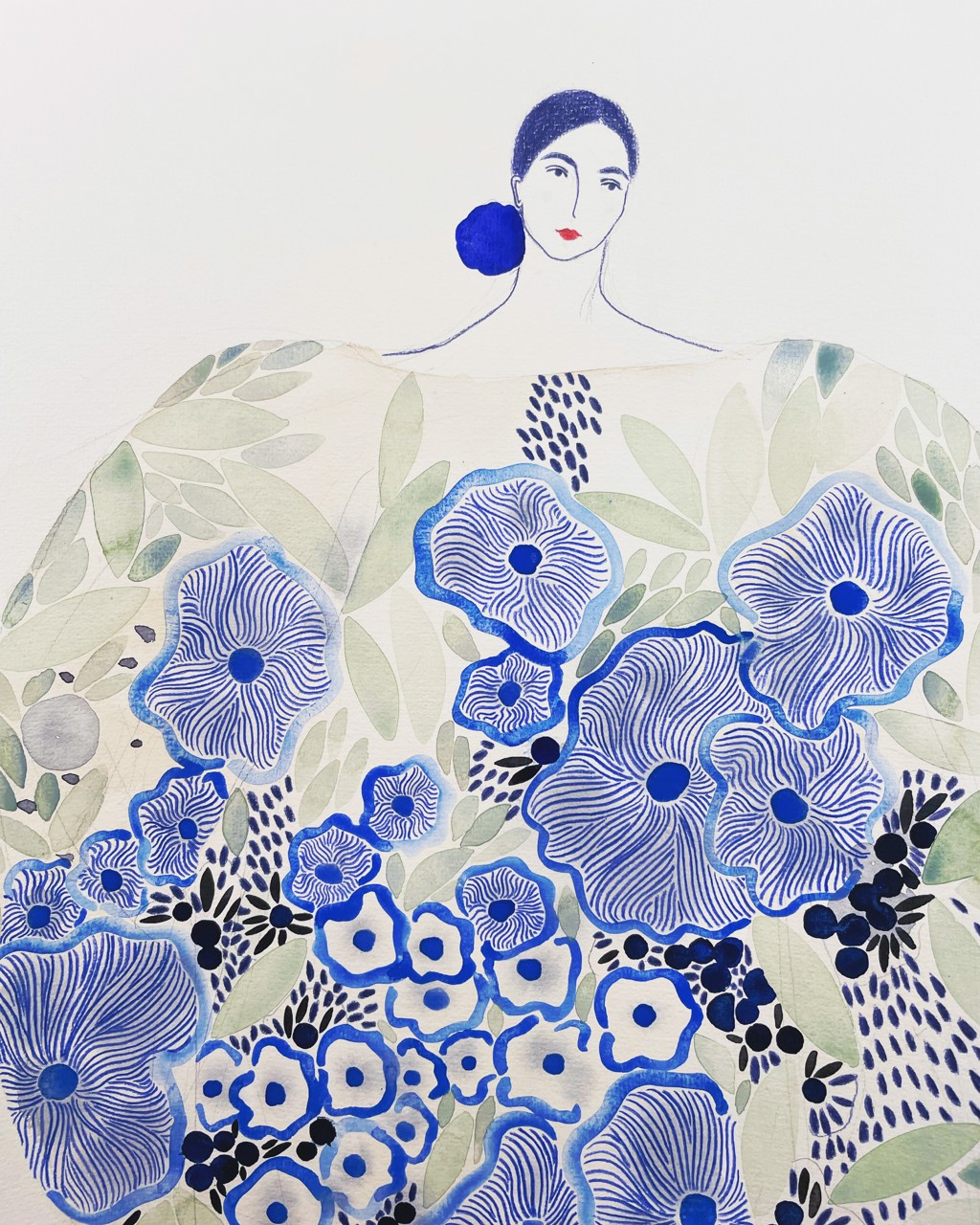 Blueberry Dressup by Anine Cecilie Iversen